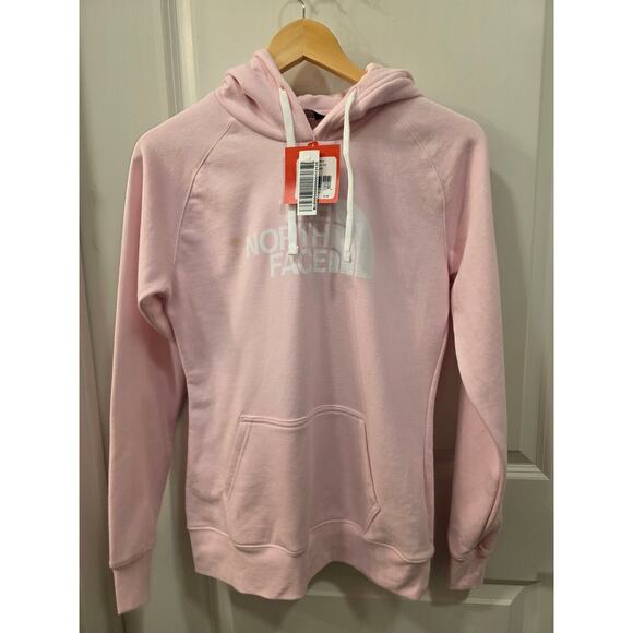 North Face Half Dome Pullover Pink Hoodie - Picture 7 of 9